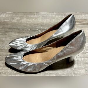Aldo Silver Heels Size 41